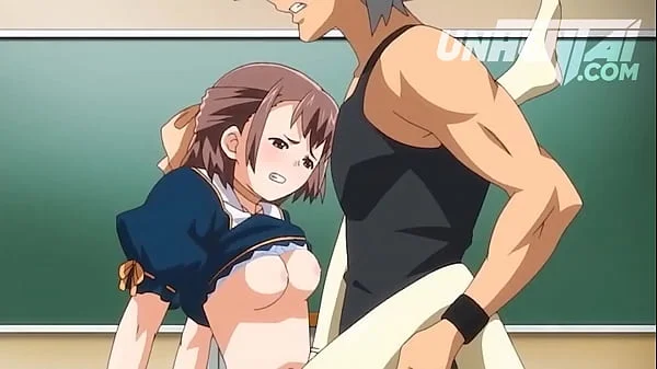 TEENAGER CAUGHT fucking the GYM TEACHER - Hentai