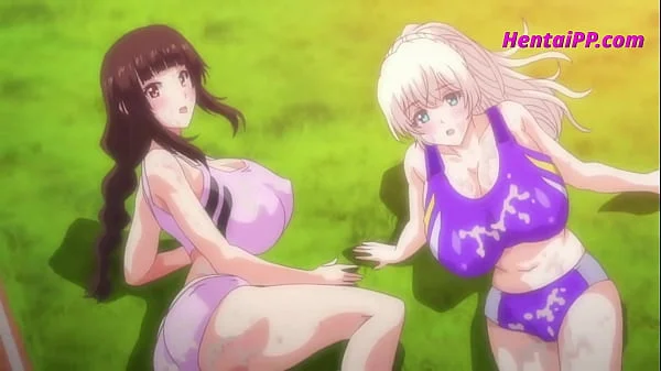 Two Hot Babes Fucking On The Sports Field - Hentai